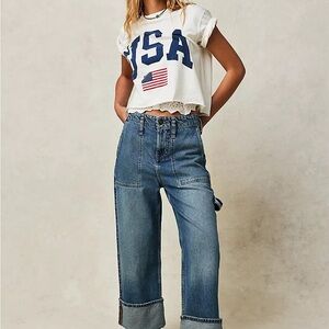 Free People Major Leagues Jean